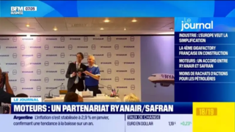 Ryanair et Safran signent un accord industriel majeur à Paris