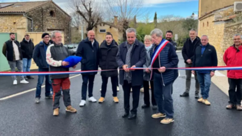 Saint-Jean-de-Crieulon inaugure sa rue Antoine-Astruc rénovée