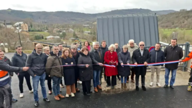 Saint-Laurent-d'Olt inaugure son réseau de chaleur bois, un projet structurant pour l'avenir