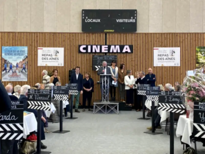 Saint-Palais célèbre ses aînés avec un repas cinématographique