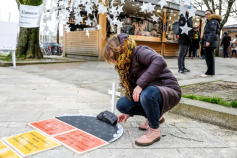 Saint-Valentin 2026 : 164 étoiles pour les féminicides en France, une action choc en Charente-Maritime