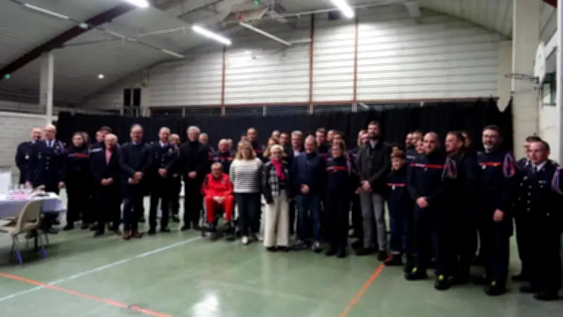 Sainte-Barbe à Camarès : promotions et nouvelles recrues pour les pompiers volontaires