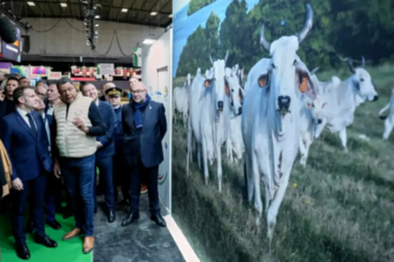 Salon de l'Agriculture : Macron rencontre syndicats contestataires malgré tensions