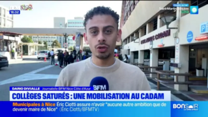 Saturation des collèges à Nice : une mobilisation citoyenne au CADAM