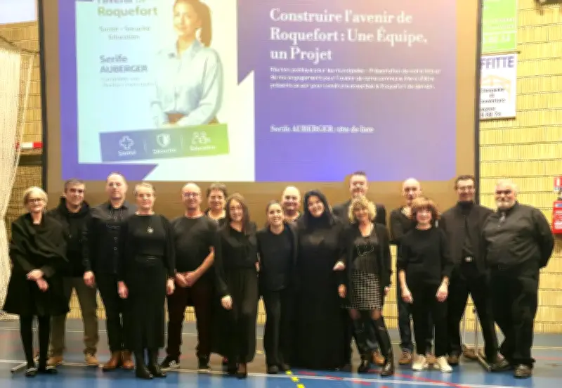 Serife Auberger présente sa liste pour les municipales 2026 à Roquefort