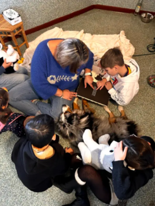 Serres-Castet : L'animation 'Lire avec Togo' redonne le plaisir de lire aux enfants