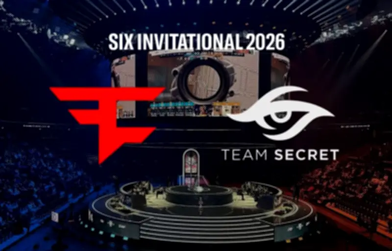 Six Invitational 2026 : Faze et Team Secret s'affrontent pour le Marteau à Paris