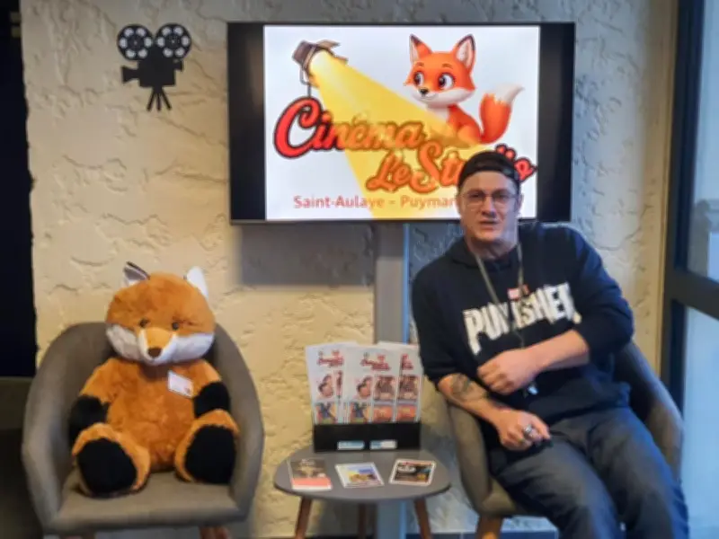 Smaïl Hamadache, nouveau projectionniste du Studio, veut enrichir la programmation