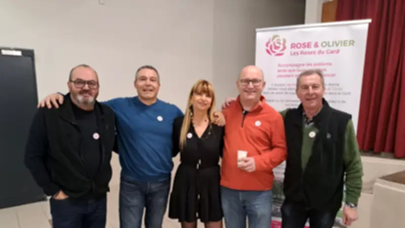 Solidarité contre le cancer : 2 000 € récoltés pour Les Roses du Gard