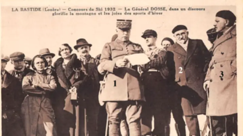 Souvenirs de Lozère : la compétition de ski militaire de 1932 à La Bastide