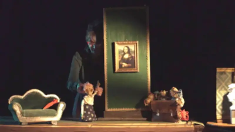 Spectacle de marionnettes à la médiathèque de Colombiers : Le Sourire de Mona
