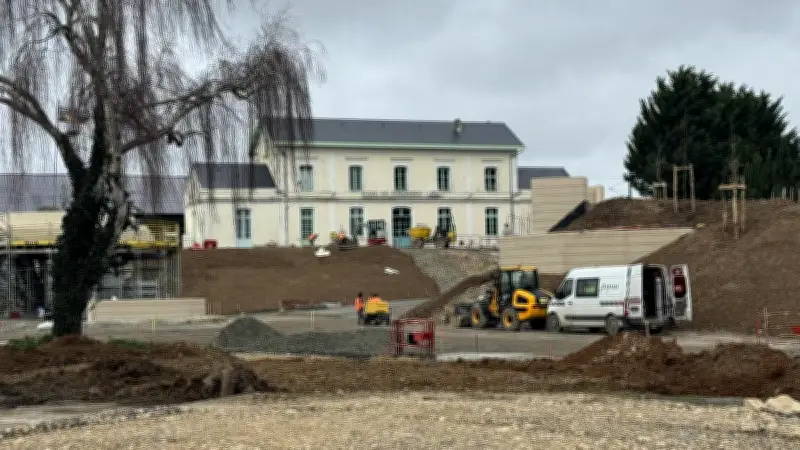 Surgères : un chantier de 5 millions d'euros pour transformer les abords de la gare en pôle multimodal