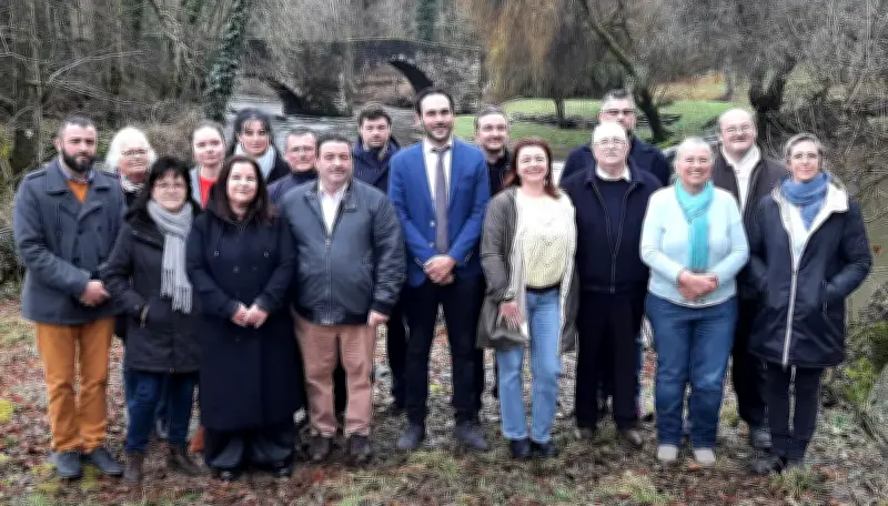 Sylvain Macetti, notaire, mène une liste de 17 candidats aux municipales de Payzac