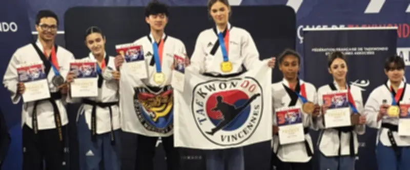 Taekwondo : l'EFT Sète confirme son excellence nationale avec quatre médailles