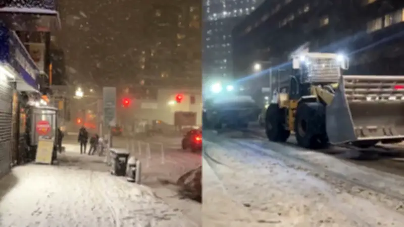 Tempête de neige historique paralyse New York : état d'urgence et interdiction de circuler