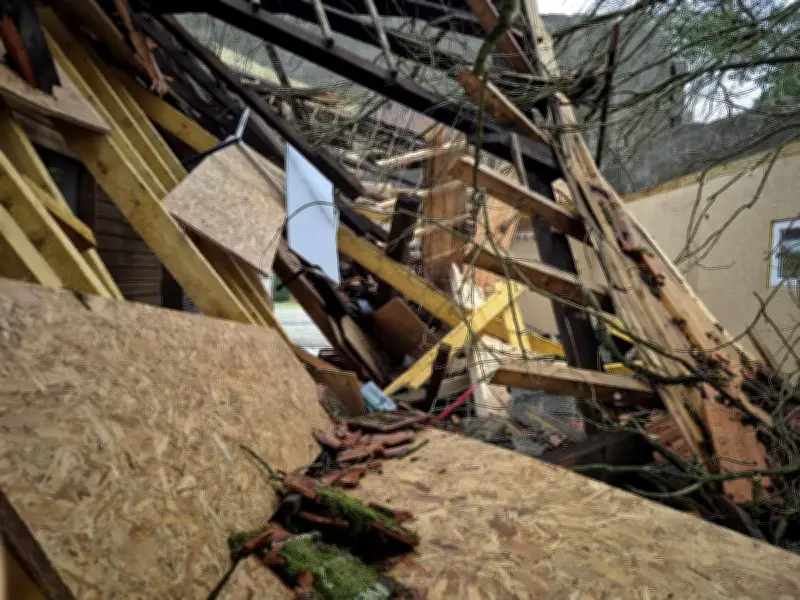 Tempête Nils dévaste la boutique de maraîchers à Cazères-sur-l'Adour