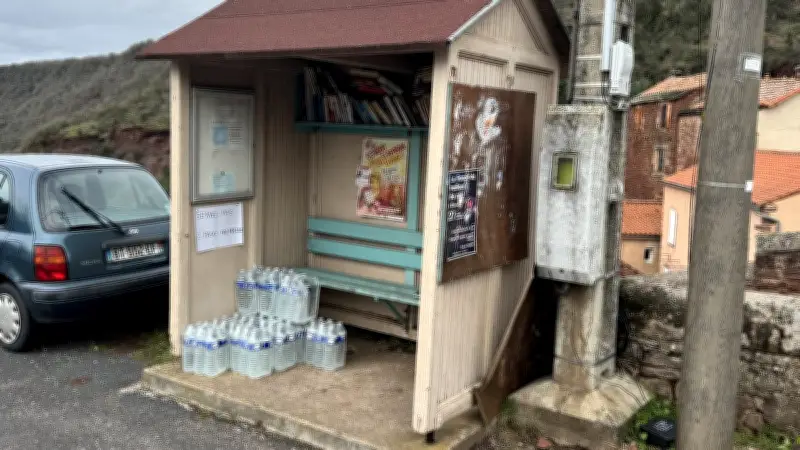 Tempête Nils : eau potable coupée dans l'Aveyron, distribution de bouteilles en urgence