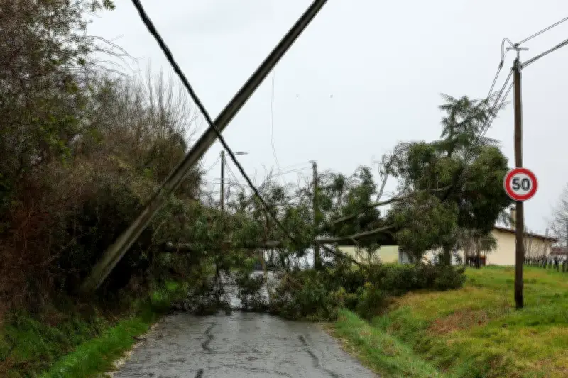 Tempête Nils en Gironde : Sallebœuf dévastée, cellule de crise et bénévoles mobilisés