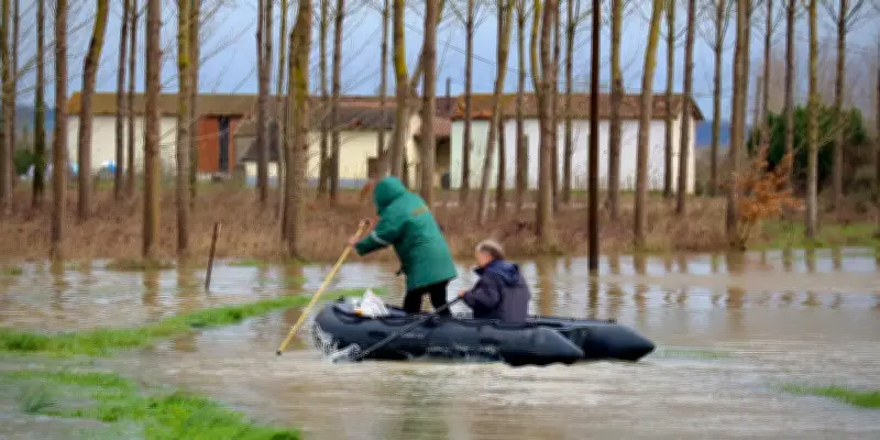 Tempête Nils : la Gironde et le Lot-et-Garonne en vigilance rouge face aux nouvelles pluies