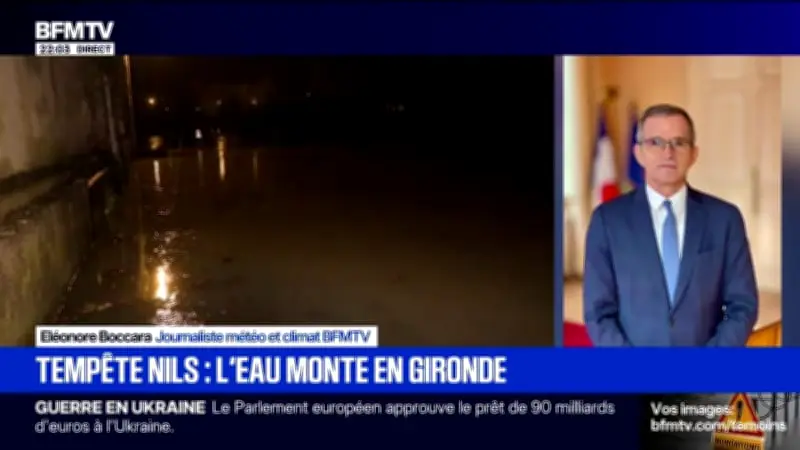 Tempête Nils : le préfet du Lot-et-Garonne détaille les mesures d'urgence face aux crues