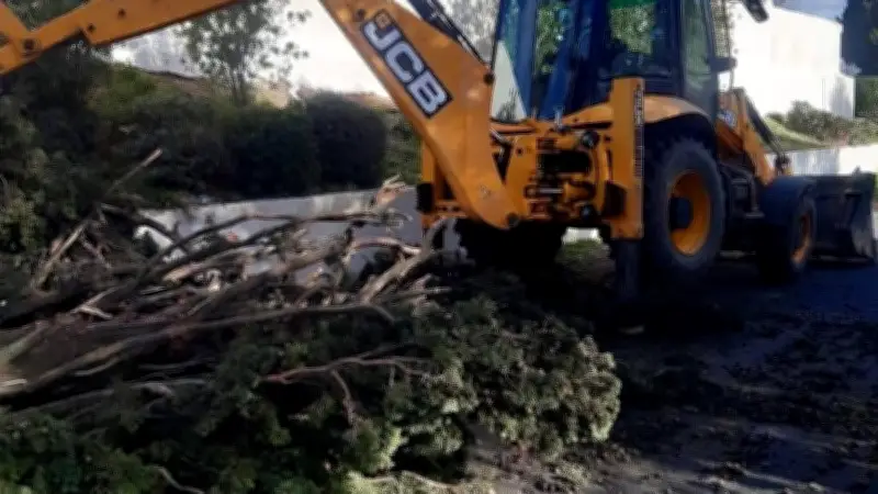 Tempête Nils : mobilisation exceptionnelle des services techniques à Pinet