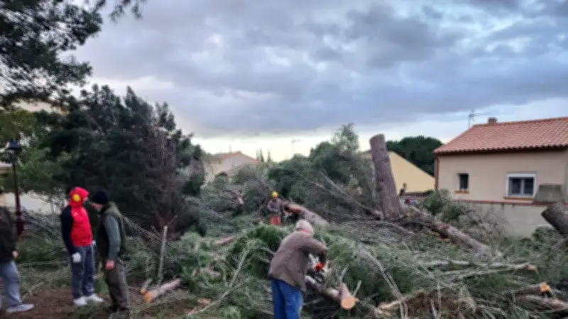 Tempête Nils : une vague de solidarité submerge Poilhes après le chaos