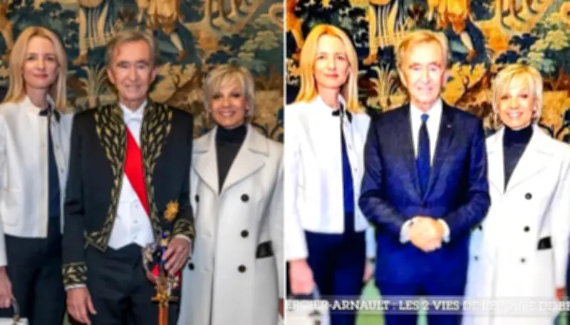 TF1 accusée d'avoir retouché une photo de la famille Arnault pour paraître plus décontractée