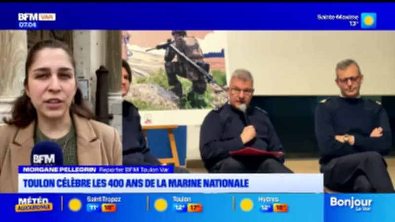 Toulon commémore avec faste le 400e anniversaire de la Marine nationale