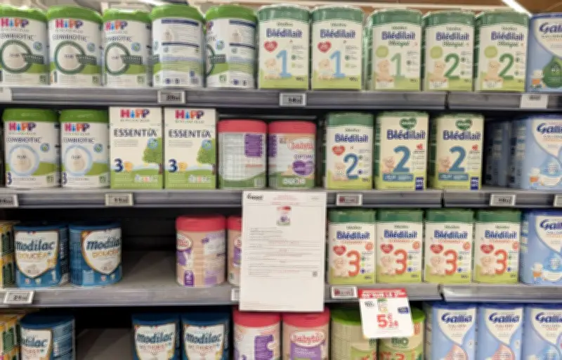 Toxine céréulide identifiée chez un bébé français après consommation de lait infantile rappelé