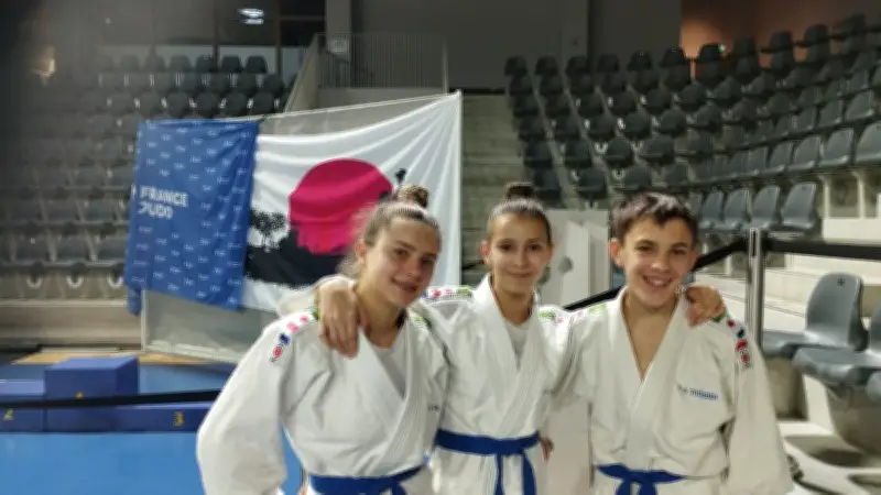 Trois jeunes judokas de Tourbes brillent à la finale régionale de Béziers
