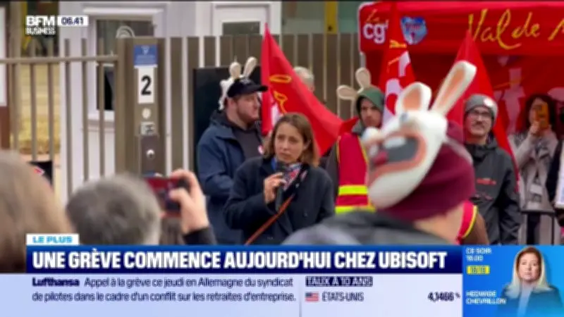 Ubisoft en France : début d'un mouvement de grève pour les salariés