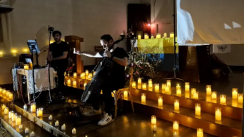 Un concert aux chandelles solidaire pour l'Ukraine avec le virtuose Stas Fekete