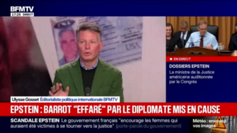 Un diplomate français impliqué dans l'affaire Epstein selon des révélations
