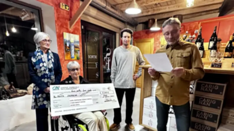 Un geste solidaire à Uzès : 2 200 € pour Anita Lagauche après son accident