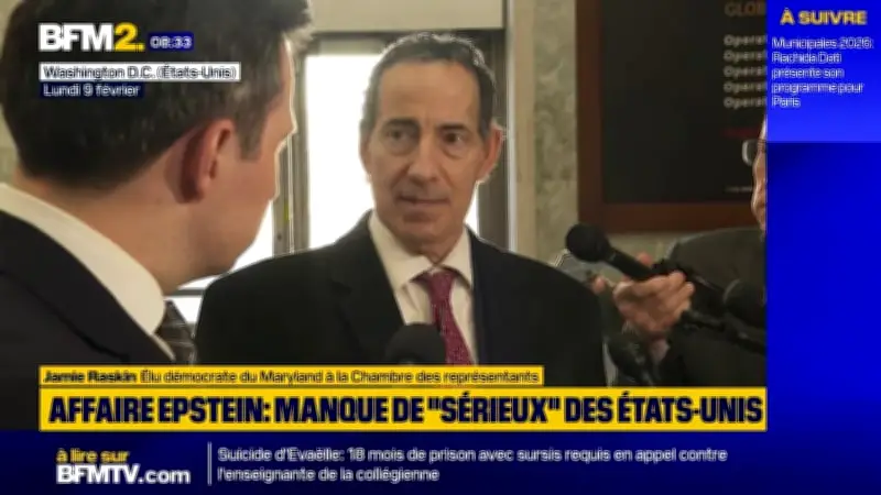 Un élu américain révèle des mentions d'une fille de 9 ans dans l'affaire Epstein
