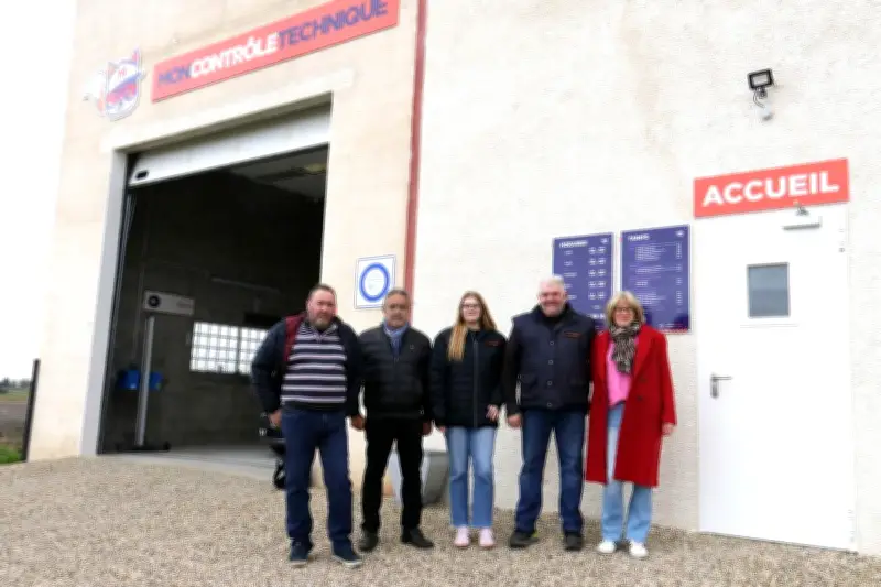 Un nouveau centre de contrôle technique automobile ouvre dans le village, géré par un expert