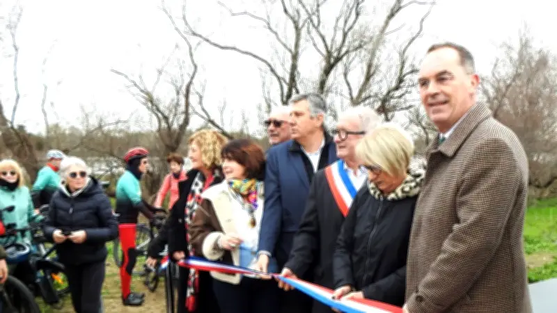 Un nouveau tronçon cyclable de 9,5 km relie Saint-Gilles à Vauvert dans le Gard