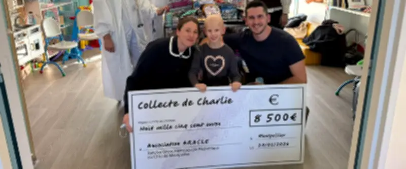 Une famille remercie le CHU de Montpellier avec 8 500 € et 200 cadeaux pour enfants malades