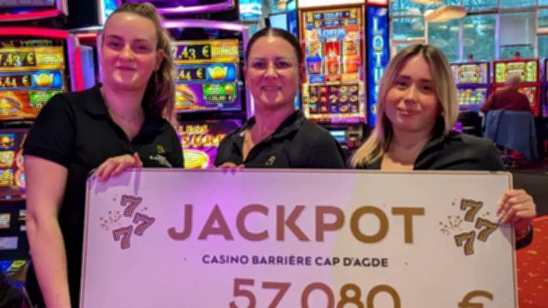 Une joueuse gagne 57 080 € avec une mise de 1,76 € au casino Barrière du Cap d'Agde