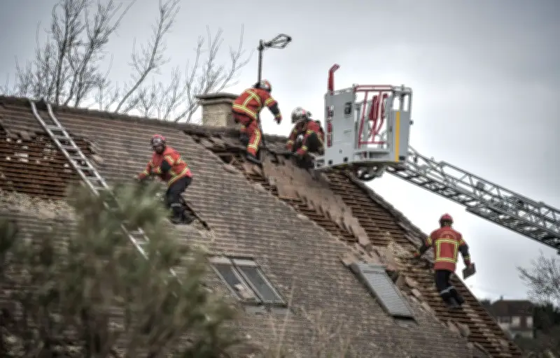 Une possible tornade frappe Cousolre dans le Nord, causant d'importants dégâts matériels