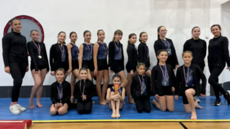 Uzetia brille aux championnats départementaux de gymnastique Ufolep