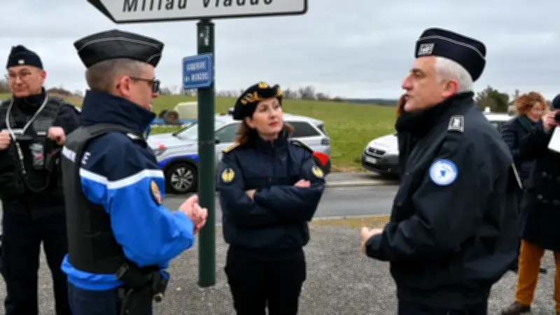 Viaduc de Millau : une opération coup de poing contre la délinquance routière