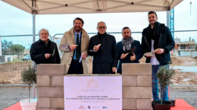 Vias lance sa maison de santé pluridisciplinaire et une résidence avec parc paysager