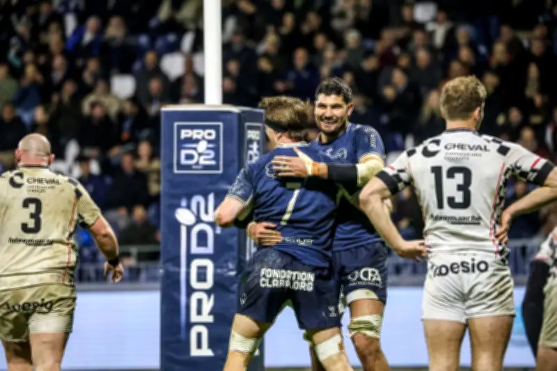 Victoire du SUA Agen face à Valence Romans malgré un final émoussé