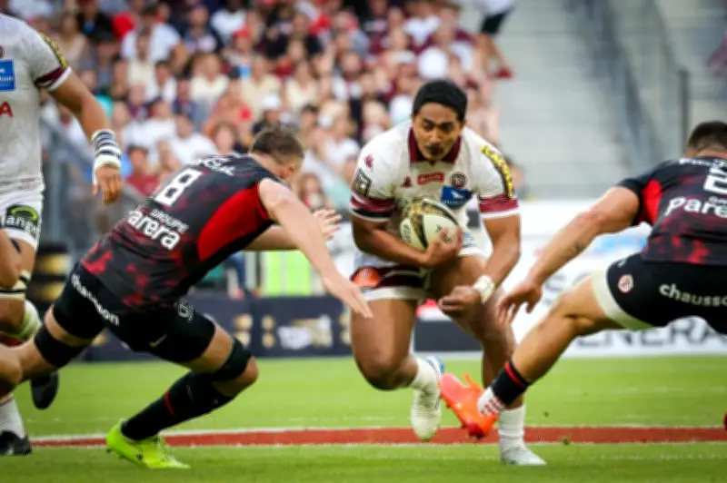 Yoram Moefana, blessé avec les Bleus, reprend l'entraînement avec Bordeaux-Bègles