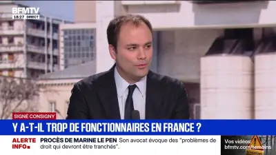 Charles Consigny propose la suppression du statut de fonctionnaire