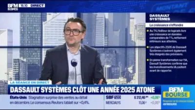 Dassault Systèmes : une chute brutale de la croissance inquiète les marchés