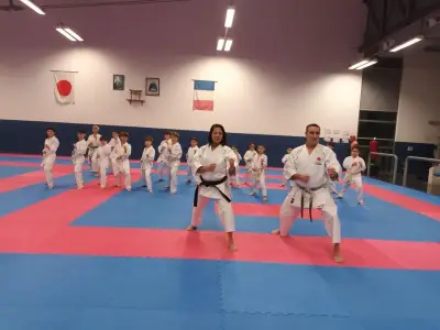 Dax : Antoine Rosa atteint le 8e dan de karaté, Soumia Hannouni Sabbar obtient le 4e dan