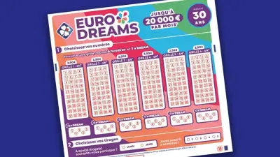 EuroDreams : les numéros gagnants du tirage du lundi 9 février 2026 dévoilés
