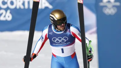 JO Milan 2026 : Nils Allègre inconsolable après sa 4e place dans le super-G